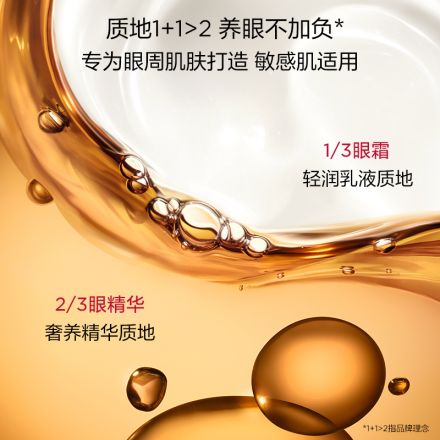 全新第九代「黄金御龄官配」黄金双萃+双萃精华眼霜
