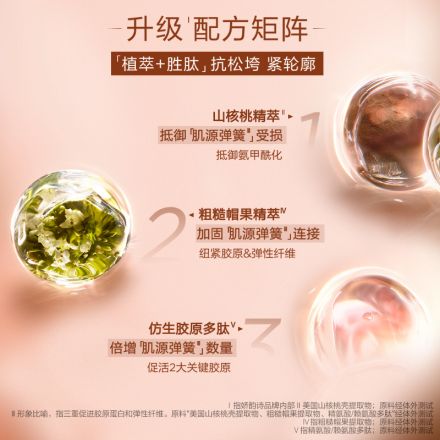 全新第九代「双能三部曲」双萃焕活眼部精华弹簧面霜三件套
